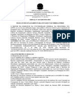 EDITAL Nº 421 GR UFFS 2022 - SELEÇÃO DE ESTAGIÁRIOS PARA ESTÁGIO NÃO OBRIGATÓRIO