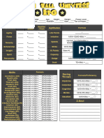 DBU Character Sheet