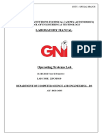 OPERATING SYSTEM LAB MANUAL