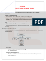 CHAPTER 3 (COMPONENTS OF THE COMPUTER SYSTEM)