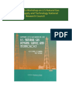 Instant download Summary of a Workshop on U S Natural Gas Demand Supply and Technology National Research Council pdf all chapter