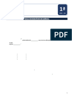 (1ª EM) Ficha de Química - Funções Inorgânicas