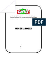 Code de la Famille édition