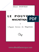 Extrait DURVILLE Le Pouvoir Magnetique