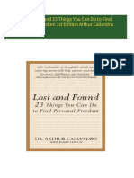 PDF Lost and Found 23 Things You Can Do to Find Personal Freedom 1st Edition Arthur Caliandro download