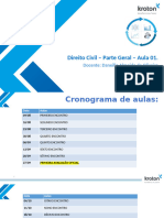 Civil Parte Geral - Aula 01 2023.2