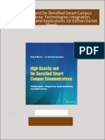 Complete Download High-Density and De-Densified Smart Campus Communications: Technologies, Integration, Implementation and Applications 1st Edition Daniel Minoli PDF All Chapters