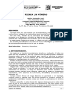 10. Piensa un número autor Jose Muñoz Santonja, Antonio Fernández-Aliseda Redondo y Juan Antonio Hans Martín