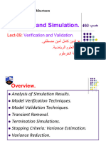 Online Lect 9 Verification Validation