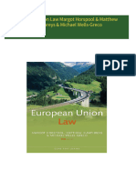 Instant download European Union Law Margot Horspool & Matthew Humphreys & Michael Wells-Greco pdf all chapter