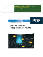 3D and Circuit Integration of MEMS 1st Edition Masayoshi Esashi all chapter instant download