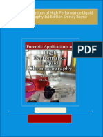 [Ebooks PDF] download Forensic Applications of High Performance Liquid Chromatography 1st Edition Shirley Bayne full chapters