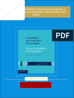 Complete Download Probability and Statistics by Example Volume 1 Basic Probability and Statistics 2ed. Edition Yuri Suhov PDF All Chapters