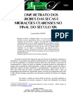 A Fome Retrato Dos Horrores Das Secas e Migrações Cearenses No Final Do Século Xix