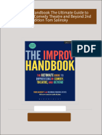 PDF The Improv Handbook The Ultimate Guide to Improvising in Comedy Theatre and Beyond 2nd Edition Tom Salinsky download