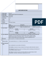 CSE 122 OOP Lab OBE Based Course Outline for Spring 2023