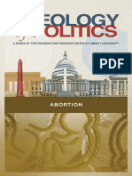 abortion - theology of politics