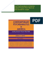 [Ebooks PDF] download Contemporary Psychoanalysis in America Leading Analysts Present Their Work 1st Edition Arnold M. Cooper full chapters