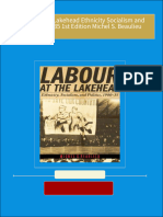 Download ebooks file Labour at the Lakehead Ethnicity Socialism and Politics 1900 35 1st Edition Michel S. Beaulieu all chapters