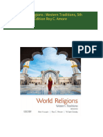 Download ebooks file World Religions : Western Traditions, 5th Edition Roy C. Amore all chapters