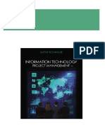 Information Technology Project Management 8th Edition Kathy Schwalbe All Chapters Instant Download