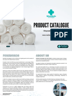 Product Catalogue (Department) - Disposable Product