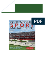 Get Contemporary Sport Management 6th Edition (eBook PDF) PDF ebook with Full Chapters Now