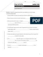 Lesson 3 Evaluating Economic Performance HW