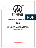 Single Phase Inverter DC to AC