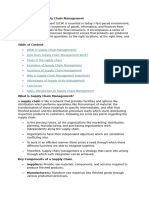 Introduction to Supply Chain Management