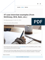 47 case interview examples (from McKinsey, BCG, Bain, etc.) - IGotAnOffer