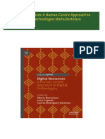 Digital Humanism: A Human-Centric Approach to Digital Technologies Marta Bertolaso All Chapters Instant Download