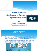 Lecture 01_Reference Surface and Spherical Excess