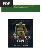 Not for Long: The Life and Career of the NFL Athlete Robert Turner 2024 Scribd Download