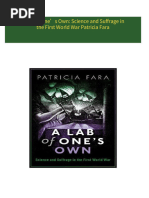 [FREE PDF sample] A Lab of One’s Own: Science and Suffrage in the First World War Patricia Fara ebooks