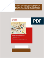 Coercive Human Rights: Positive Duties to Mobilise the Criminal Law under the ECHR (Hart Studies in Security and Justice) 1st Edition Laurens Lavrysen 2024 Scribd Download