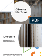 Gêneros Literários