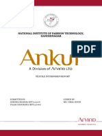 Ankur Textile Internship