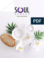 Soul Senses Spa and Wellness - Premium Spa Menu