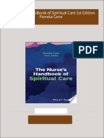 Download ebooks file The Nurse's Handbook of Spiritual Care 1st Edition Pamela Cone all chapters