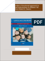 Get Language Disorders a functional approach to assessment and intervention in children 7th Edition Robert E. Owens free all chapters