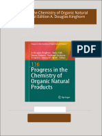 Progress in the Chemistry of Organic Natural Products 1st Edition A. Douglas Kinghorn 2024 scribd download