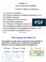 Chapter 13 aq equil lecture notes