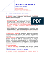 CONTENIDO DERECHO LABORAL I