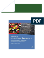 Instant Download Analysis in Nutrition Research: Principles of Statistical Methodology and Interpretation of the Results 1st Edition George Pounis - eBook PDF PDF All Chapters