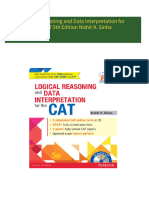 Download Full Logical Reasoning and Data Interpretation for the CAT 5th Edition Nishit K. Sinha PDF All Chapters