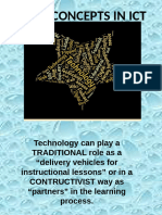 Roles of Technology for Teaching and Learning