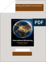 International Marketing, 5th Edition Pervez Ghauri All Chapters Instant Download