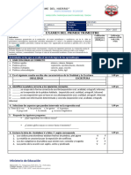 EXAMMEN DE LENGUA 10MO 1MER TRIMESTRE