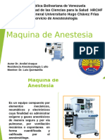 Maquina de Anestesia Andiel